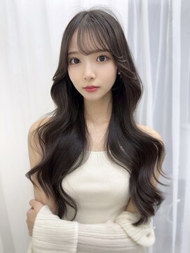 アフロートリノ(AFLOAT Leino) 大人可愛い韓国ヘア　ヨシンモリ　レイヤーカット　くびれヘア#