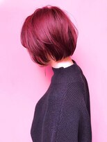 ランプ ヘアー(lamp hair)&nbsp;【lamp斉藤】ハイライト×チェリーピンク