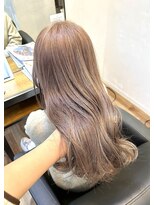 シエルバイアフロート(ciel by afloat)&nbsp;〈藤間〉ミルクティーベージュ/ラベンダーミルクティー/韓国ヘア