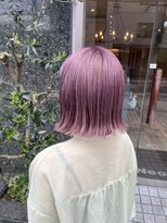 シャイン ヘア ブレンド 二子玉川(Shine hair blend) ピンクパープル☆