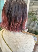 【hair salon W】ピンク