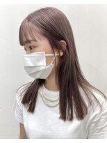 ヲタク(wotaku.)&nbsp;ミルクティーグレージュ透明感カラーラベンダーグレージュロブ