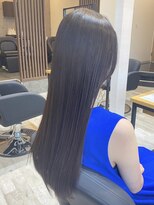 アトリエコア(Atelier Coa) ミルクティーベージュカラーくびれヘアグレージュカラー韓国