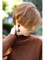 ケアリー 大日(Carelly)&nbsp;大人可愛いマッシュショート前髪小顔ベージュ