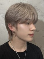 韓国2wayマッシュミニウルフホワイトミルクティー