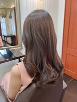 ノーヴェ(Nove)&nbsp;パーソナルカラー診断　ブルベ夏タイプ　ピンクアッシュ