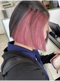 インナーカラー チェリーピンク