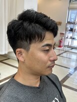 クレス 戸田店 メンズ店(CLESC) 七三分けショート