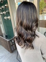 ミニム ヘアー(minim hair)&nbsp;【minim×日比】ナチュラルハイライト×グレージュ