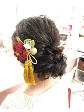 ヘアーサロン ニクス 池袋(hair Salon Nix) 卒業ヘアセット