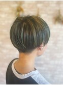 刈り上げマッシュ