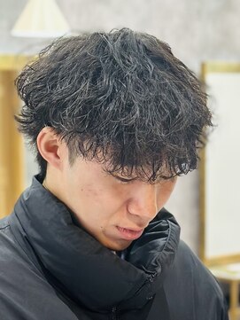 フォンド 津田沼(fond.) アップバング/ツーブロックマッシュ/束感/波巻き/津田沼駅