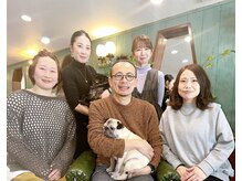サロンイチナナイチ(SALON171)の雰囲気（看板犬2匹とスタッフで皆様をお迎えします！！）