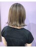 【明るい白髪染め】似合わせカット＋白髪ぼかしハイライト