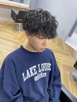 アレス バイ シカ 神戸三宮元町店(ALLES by Cica)&nbsp;波巻きスパイラル黒髪清潔感