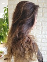 松本平太郎美容室 国立店&nbsp;30代40代50代×ロングレイヤー×イノアカラー×インナーカラー