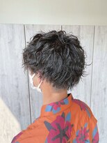 ヘアーリゾートノーブル(Hair Resort Noble)&nbsp;マッシュ×波巻きパーマ