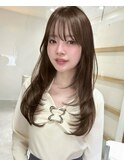 大宮/韓国/透明感カラー/レイヤー/髪質改善/縮毛矯正/ストレート