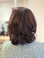 クロス(CROSS)&nbsp;40代50代 白髪染め／ふんわりミディアム／ミセスヘア