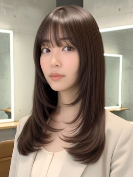 新小岩/レイヤーカット/前髪カット/顔周り/ボブ/髪質改善/韓国