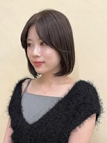 スニュウ(snuw)&nbsp;【snuw_ayano】オリーブカラー/韓国ボブ/透明感カラー