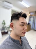 メンズカットアイロンパーマメッシュ