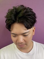 ザ ブー(the Boo)&nbsp;テーパーフェード×フェザーパーマ