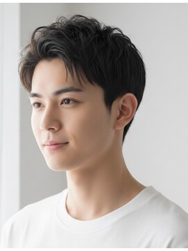 レウナ 外苑前(Reuna) アップバングショートスタイル