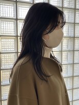 エイチ ウルフカット 大阪梅田(811) フェイスフレーミングルーツカラー天使の羽バングネオウルフボブ