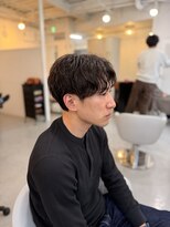 ソイクフ(SOY KUFU) メンズ刈り上げツーブロックシャドウパーマヘアスタイル