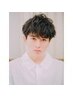 ≪男性限定★10本以内≫【ポイントパーマ+カット】¥8800
