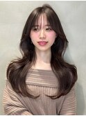 韓国大宮/レイヤーカット/グレージュ/透明感カラー/seri
