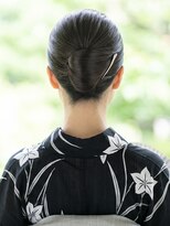 と和 巣鴨 【大人女性】浴衣に映える上品ツヤ髪アップヘア