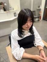 ココット 京橋店(cocotte)&nbsp;艶髪ミディアムレイヤースタイル