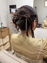 イエン(ien)&nbsp;リボンヘアアレンジ