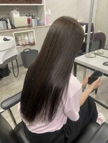 ノーバル バイ シエスタ 池袋(NoVal by siesta)&nbsp;オリーブカラーで艶感get！/yuina