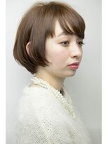 キープへアデザイン(keep hair design) 【keep hair design.】美シルエットシンプルショートボブ☆