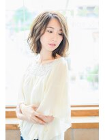 ネオリーブクレア 綱島店(Neolive Krea)&nbsp;抜け感カラー×似合わせカット　大人かわいいミディアム