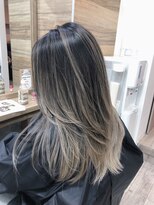 ジゼル(gisele)&nbsp;バックコームバレイヤージュ