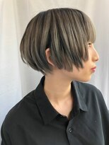 トリックストア(TRICK STORE)&nbsp;ダークアッシュクラシックショートボブ