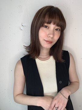 リガナッツ 池袋店(Riganuts) ワイドバングボブ