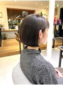 だんなしのショートボブ