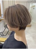 【伸ばしている方におすすめ☆ショートボブ】