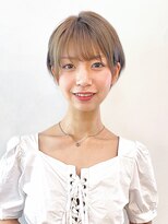 アイティーバイアルバム 八王子店(IT by ALBUM)&nbsp;耳掛けショート_Aラインボブマロンベージュ_8136