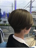 大人の刈り上げショート☆