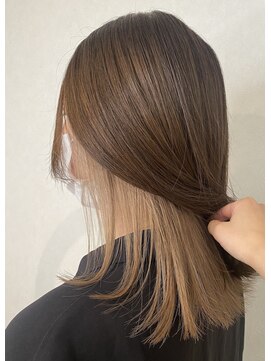 ヘアーサロン リアン 熊谷2号店(hair salon Rien) インナーホワイトミルクティー☆