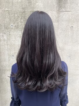 アクアオモテサンドウ(ACQUA omotesando) ＊ブリーチなしラベンダーグレージュ！パープルグレーアッシュ