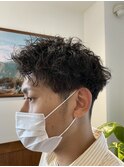 【EIGHT nagoya】ツイストパーマ×ツーブロショート