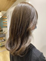 エイト新宿店(EIGHT shinjuku)&nbsp;ブリーチなしダブルカラー×グレージュ