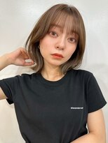 アイトーキョーエス 渋谷(AI TOKYO S)&nbsp;斜めバング/シルキーベージュ/ブラントカット[渋谷駅]